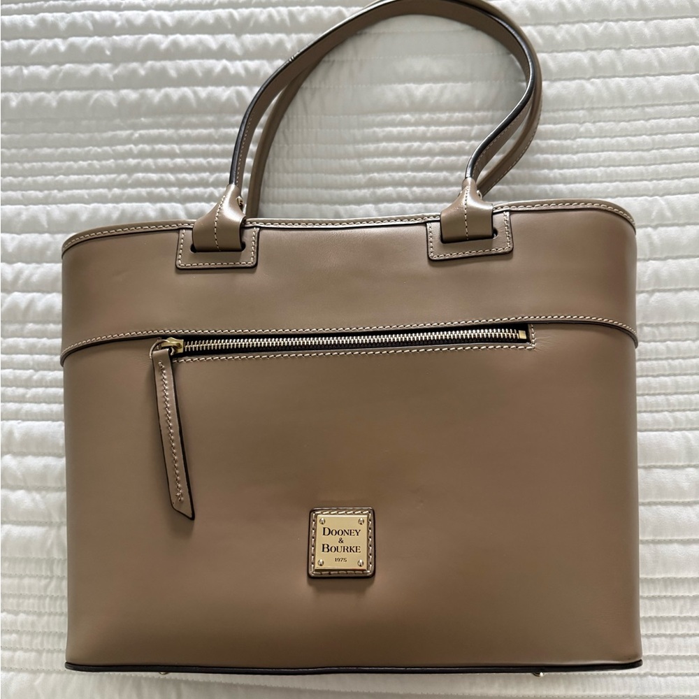 Donney and Bourke Nana Large Taupe Tote Bag